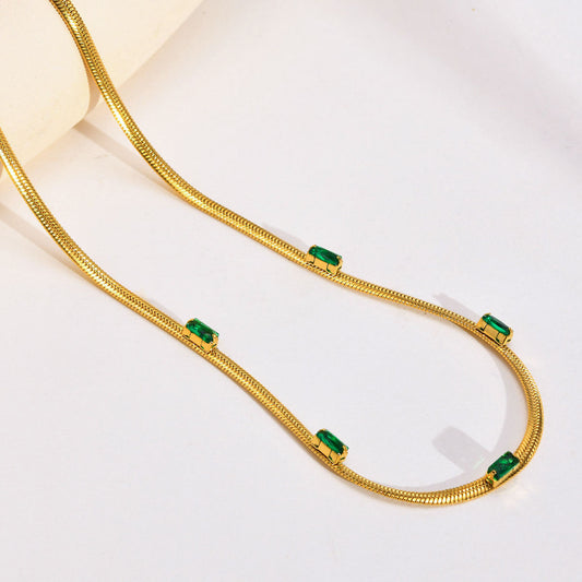 Majaste Green Necklace